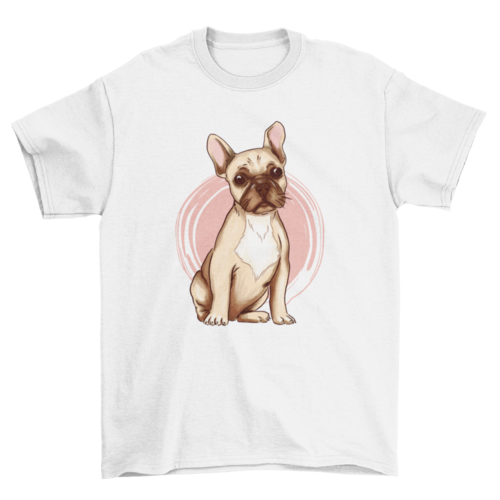 French bulldog t-shirt