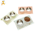 Stainless Steel Pet Bowl Set